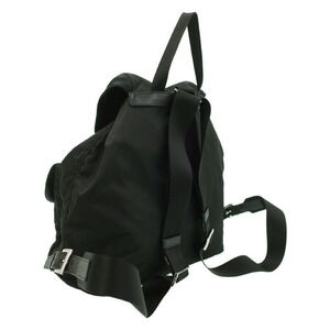 Prada Two Backpack Daybag Rucksack Tessuto Black Pocket